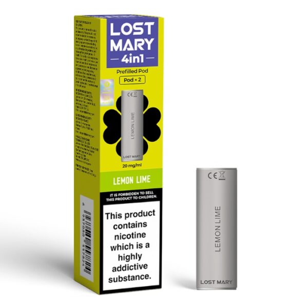 LOST MARY 4 IN 1 ECO 3200 PREFILLED PODS 20MG (2 PACK) - Image 9