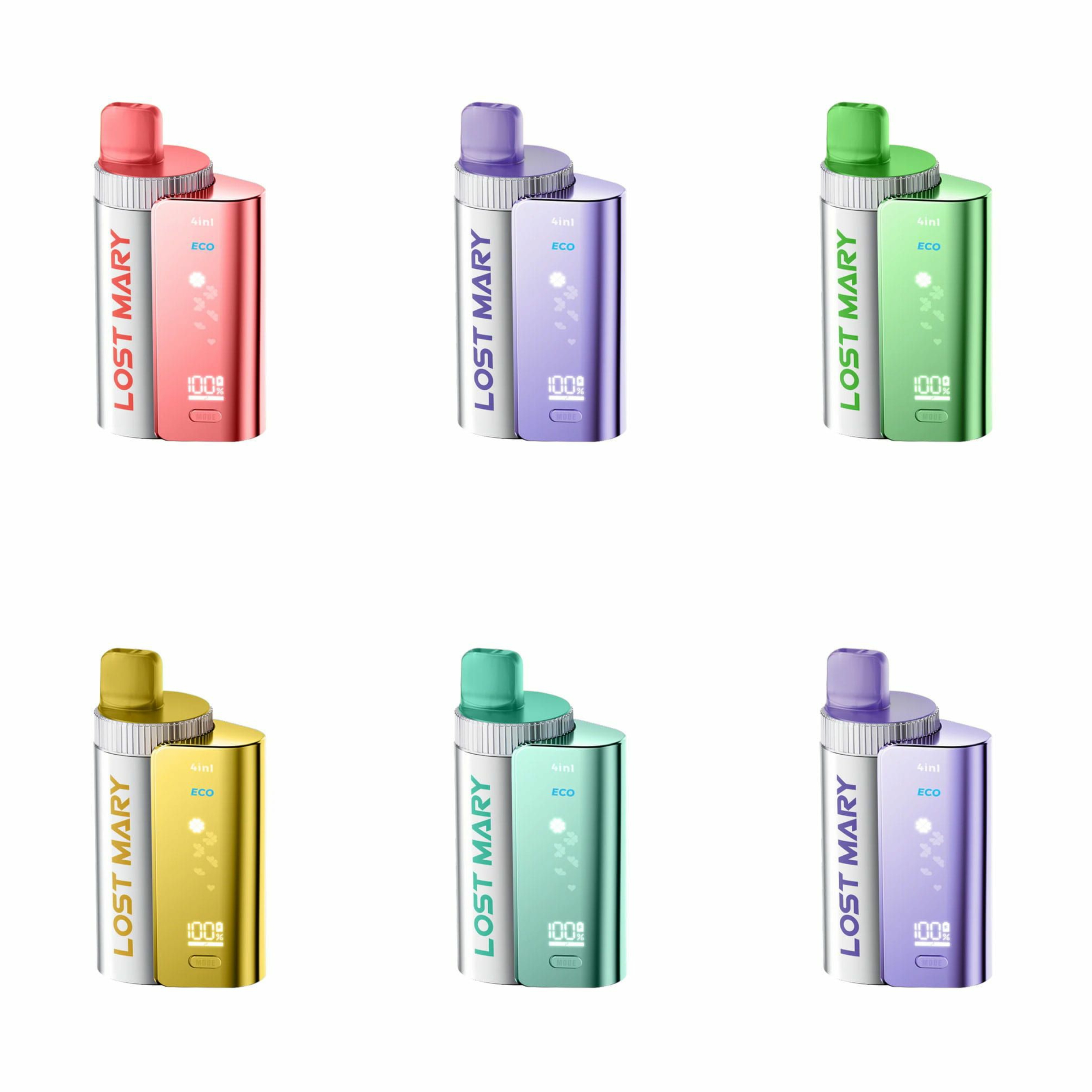 Lost Mary 4 in 1 Eco 3200 prefilled pod vape kit 20mg