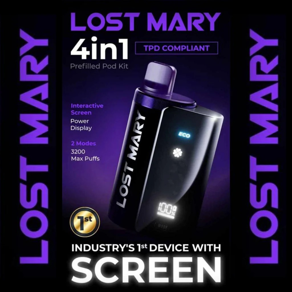 LOST MARY 4 IN 1 ECO 3200 screen details