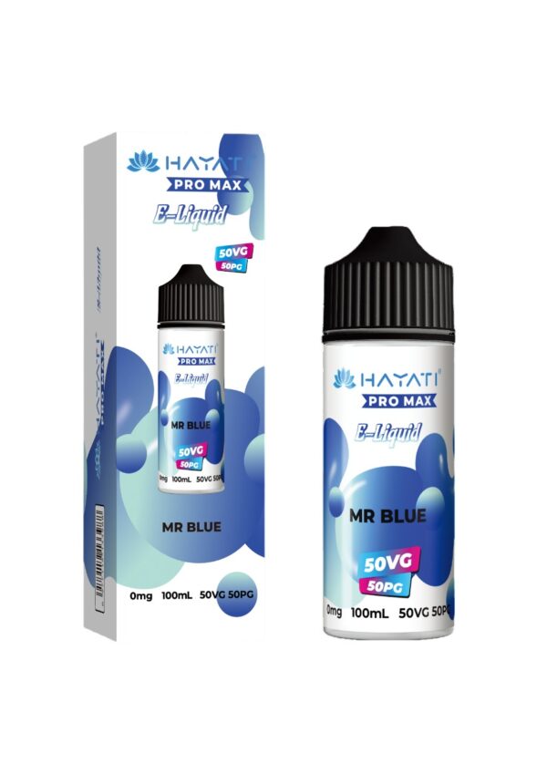 MR BLUE 50/50 100ML E LIQUID HAYATI PRO MAX