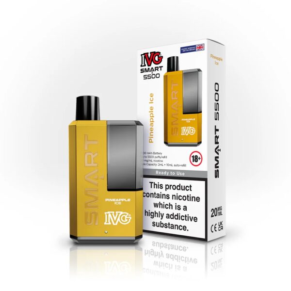IVG SMART 5500 PREFILLED POD VAPE KIT 20MG - Image 20
