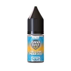 YELLOW PEAR ICE 10 X 10ML E LIQUID 50/50 PUKKA JUICE