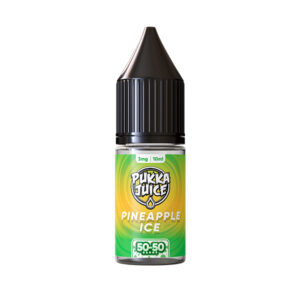 PINEAPPLE ICE 10 X 10ML E LIQUID 50/50 PUKKA JUICE