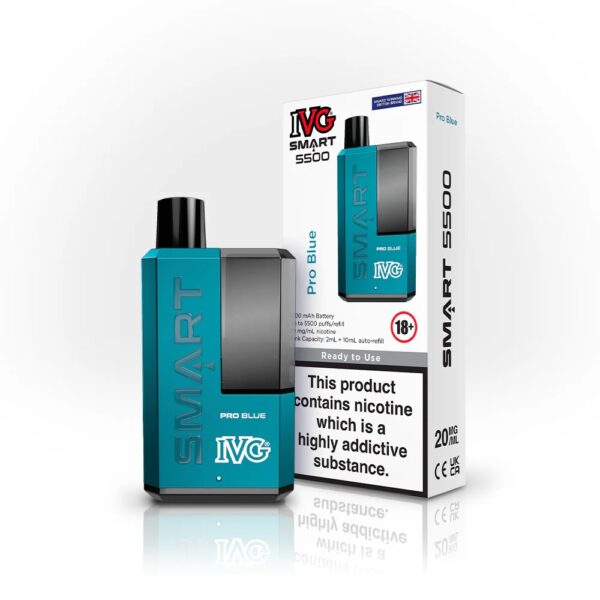 IVG SMART 5500 PREFILLED POD VAPE KIT 20MG - Image 28