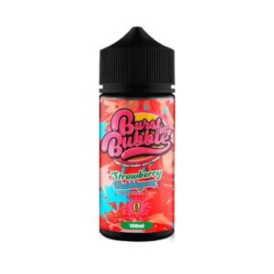 STRAWBERRY BUBBLEGUM 100ML E LIQUID BURST MY BUBBLE