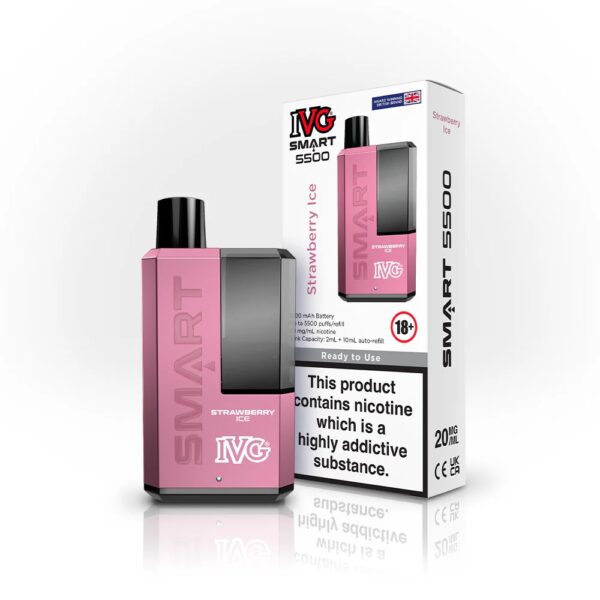 IVG SMART 5500 PREFILLED POD VAPE KIT 20MG - Image 32