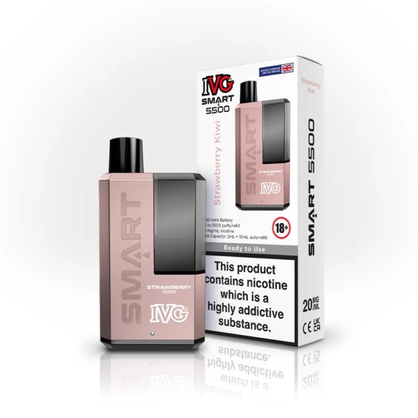 IVG SMART 5500 PREFILLED POD VAPE KIT 20MG - Image 34
