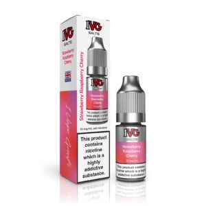 STRAWBERRY RASPBERRY CHERRY  NIC SALT 10ML IVG