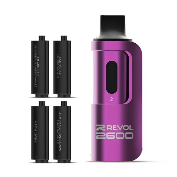 REVOL 2600 4 IN 1 PREFILLED POD VAPE KIT 20MG - Image 18