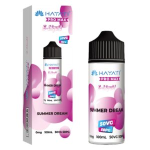 SUMMER DREAM 50/50 100ML E LIQUID HAYATI PRO MAX