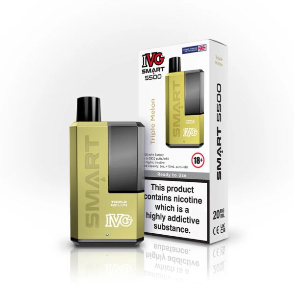 IVG SMART 5500 PREFILLED POD VAPE KIT 20MG - Image 38