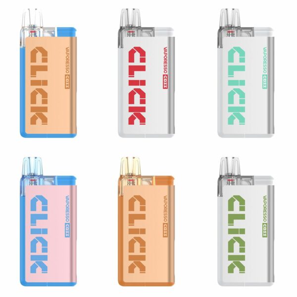 VAPORESSO COSS CLICK 6000 PREFILLED POD VAPE KIT 20MG