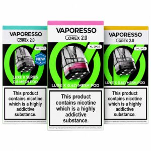 Vaporesso Luxe X Corex 2.0 Replacement Pods (2 Pack)