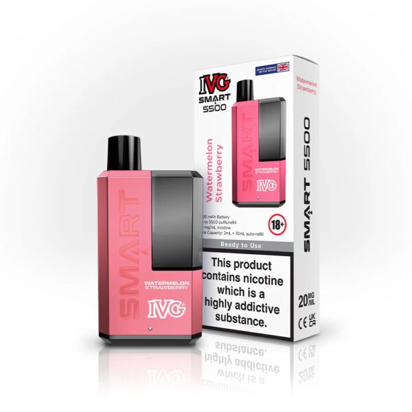 IVG SMART 5500 DISPOSABLE VAPE KIT 20MG - Image 42