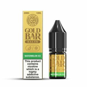 WATERMELON ICE 10ML NIC SALT GOLD BAR