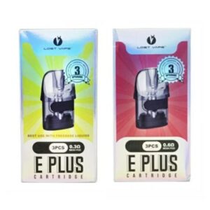LOST VAPE E-PLUS REPLACEMENT POD CARTRIDGE (3 PACK)