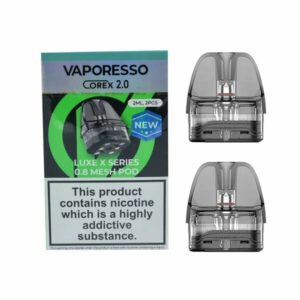 VAPORESSO LUXE X COREX 2.0 REPLACEMENT PODS (2 PACK)