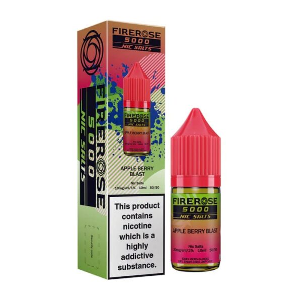 APPLE BERRY BLAST 10ML NIC SALT ELUX FIREROSE 5000