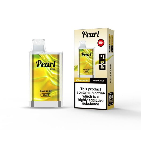 PEARL G600 DISPOSABLE VAPE KIT 20MG PACK OF 10 - Image 2
