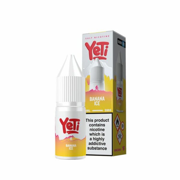 BANANA ICE 10ML NIC SALT YETI SUMMIT SERIES