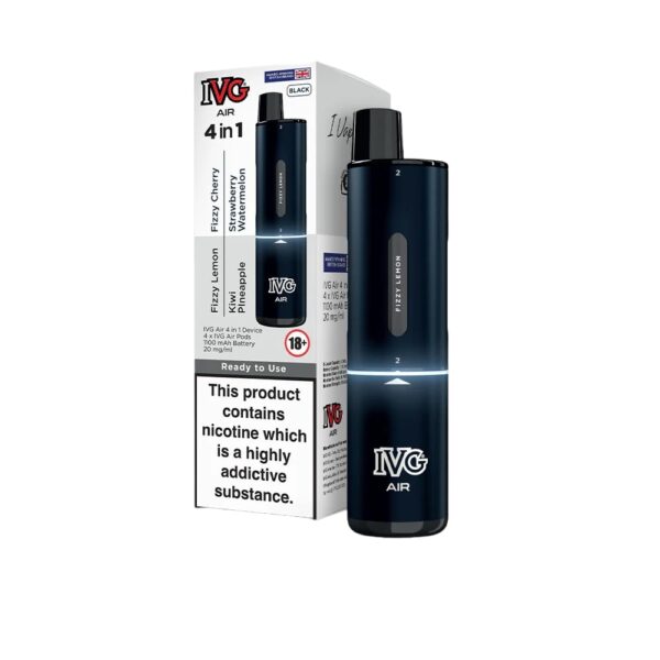 IVG AIR 4 IN 1 2400 PREFILLED POD VAPE KIT 20MG - Image 2