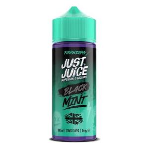 BLACK MINT 100ML E LIQUID JUST JUICE