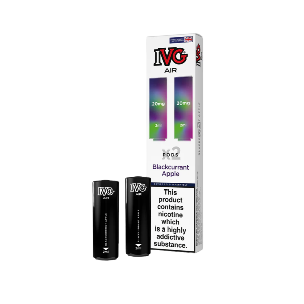 IVG AIR PREFILLED VAPE PODS 20MG (2 PACK) - Image 4