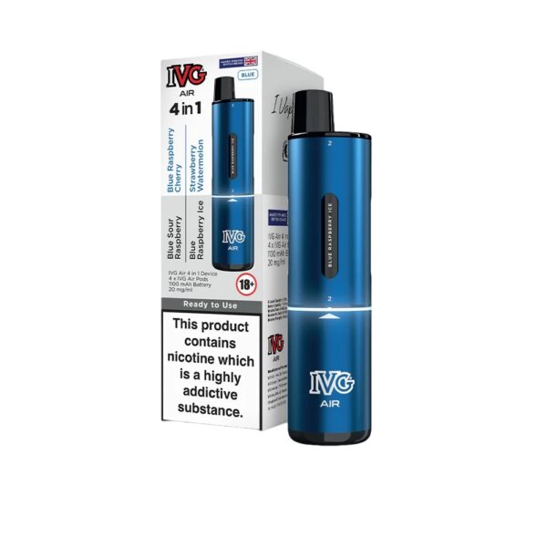 IVG AIR 4 IN 1 2400 PREFILLED POD VAPE KIT 20MG - Image 5