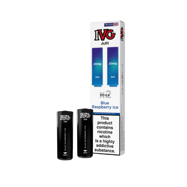 IVG AIR PREFILLED VAPE PODS 20MG (2 PACK) - Image 33