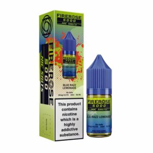 BLUE RAZZ LEMONADE 10ML NIC SALT ELUX FIREROSE 5000