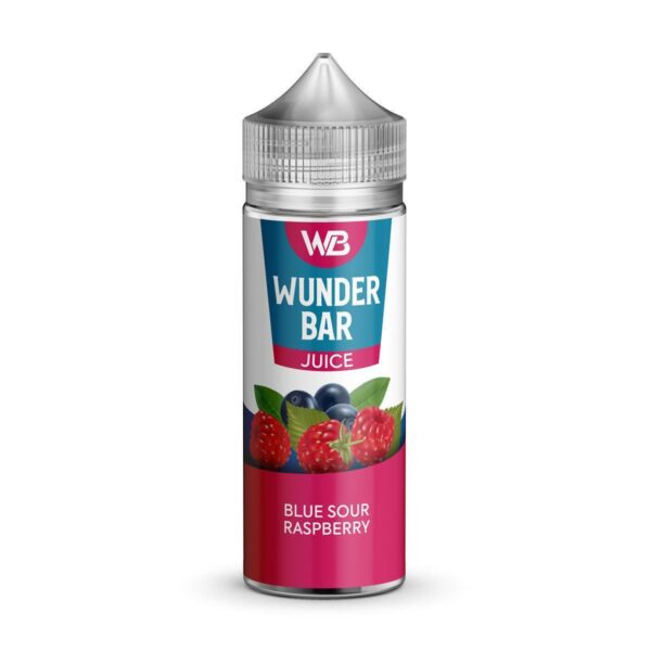 BLUE SOUR RASPBERRY 100ML E LIQUID WUNDER BAR