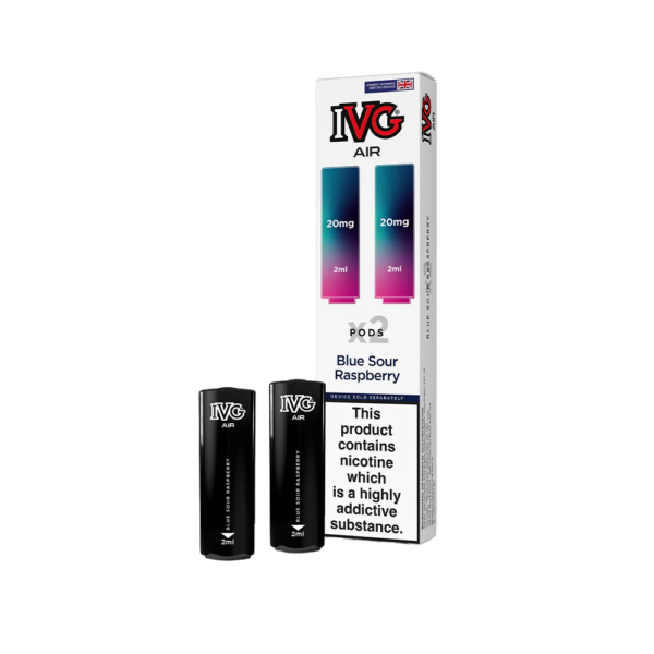 IVG AIR PREFILLED VAPE PODS 20MG (2 PACK) - Image 34