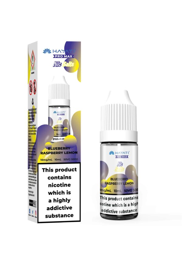 BLUEBERRY RASPBERRY LEMON 10ML NIC SALT HAYATI PRO MAX