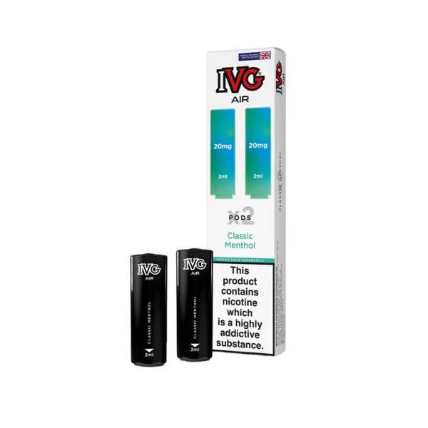 IVG AIR PREFILLED VAPE PODS 20MG (2 PACK) - Image 35