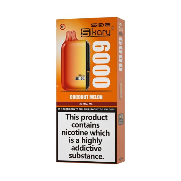 SKE SIKARY S6000 PREFILLED POD VAPE KIT 20MG - Image 15