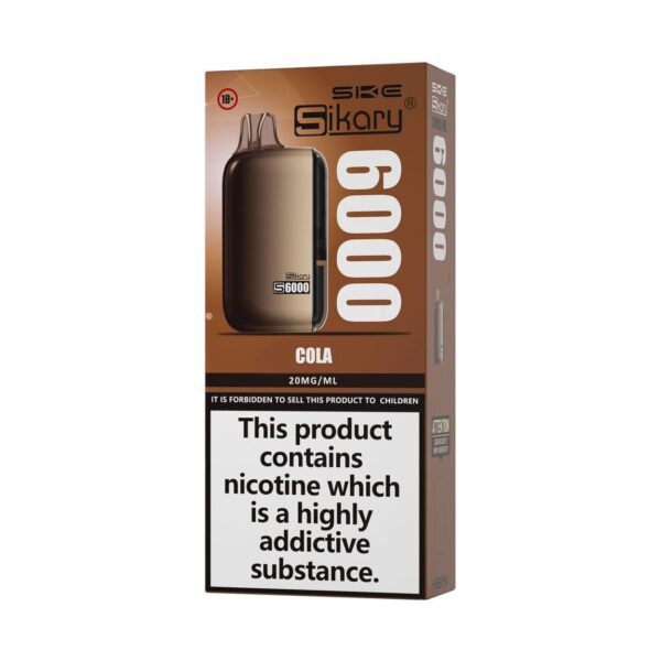 SKE SIKARY S6000 PREFILLED POD VAPE KIT 20MG - Image 17