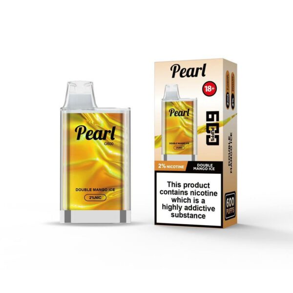 PEARL G600 DISPOSABLE VAPE KIT 20MG PACK OF 10 - Image 5