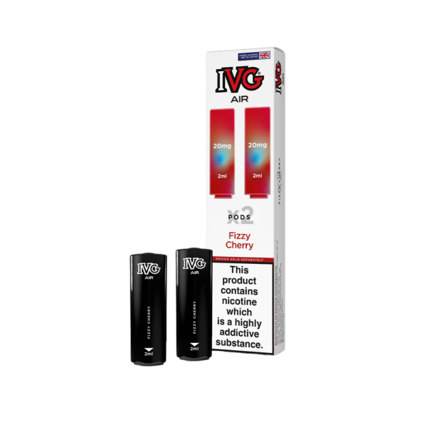 IVG AIR PREFILLED VAPE PODS 20MG (2 PACK) - Image 36