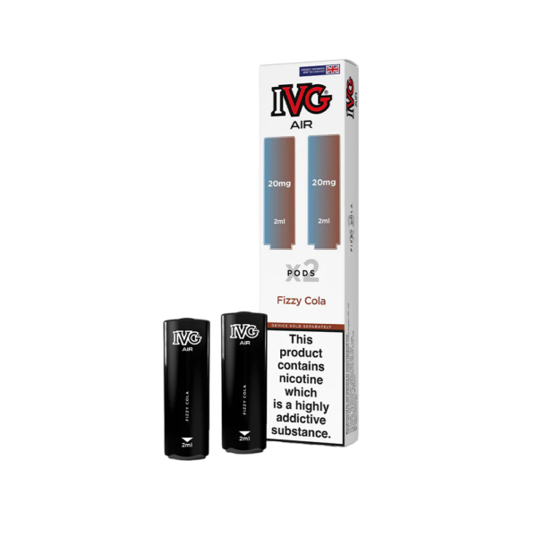 IVG AIR PREFILLED VAPE PODS 20MG (2 PACK) - Image 6