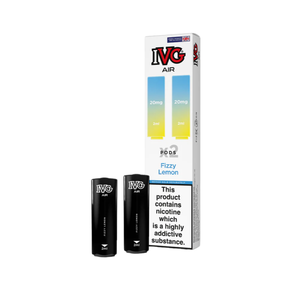 IVG AIR PREFILLED VAPE PODS 20MG (2 PACK) - Image 7