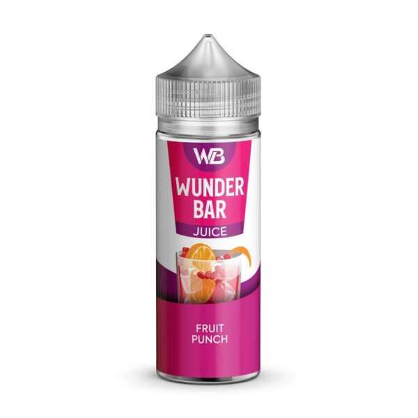 FRUIT PUNCH 100ML E LIQUID WUNDER BAR