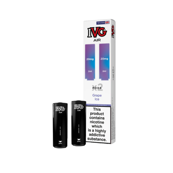IVG AIR PREFILLED VAPE PODS 20MG (2 PACK) - Image 37