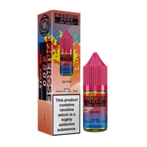 ICE POP 10ML NIC SALT ELUX FIREROSE 5000