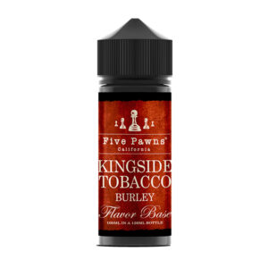 KINGSIDE TOBACCO BURLEY 100ML E LIQUID FIVE PAWNS