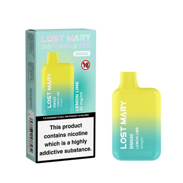 LOST MARY BM600 DISPOSABLE VAPE KIT 20MG PACK OF 10 - Image 5
