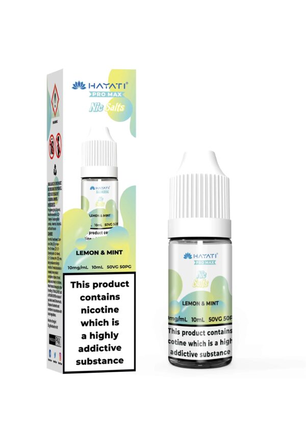 LEMON & MINT 10ML NIC SALT HAYATI PRO MAX