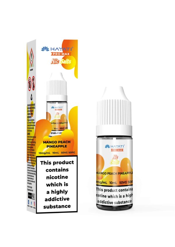 MANGO PEACH PINEAPPLE 10ML NIC SALT HAYATI PRO MAX