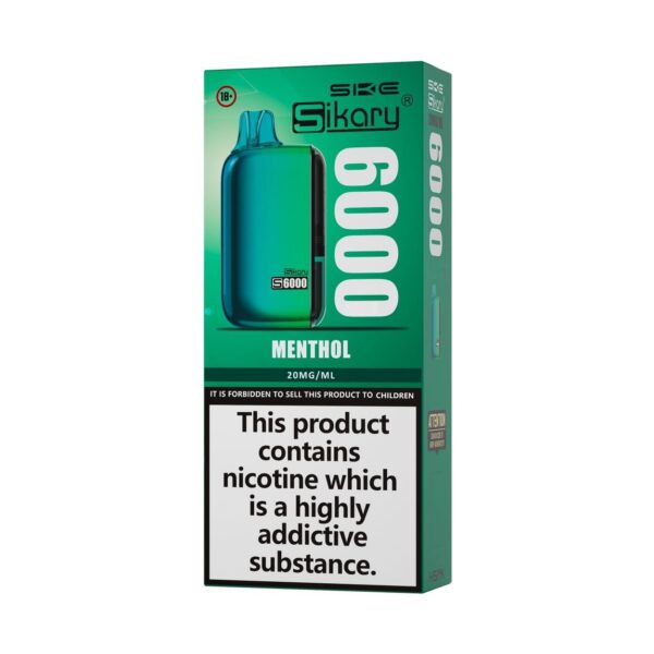 SKE SIKARY S6000 PREFILLED POD VAPE KIT 20MG - Image 23