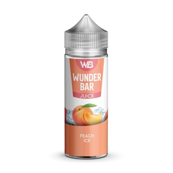 PEACH ICE 100ML E LIQUID WUNDER BAR