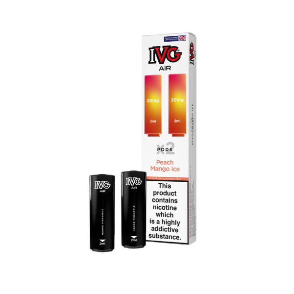 IVG AIR PREFILLED VAPE PODS 20MG (2 PACK) - Image 39
